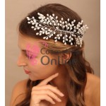 Accesoriu modern pentru decor par CA069 cu perle